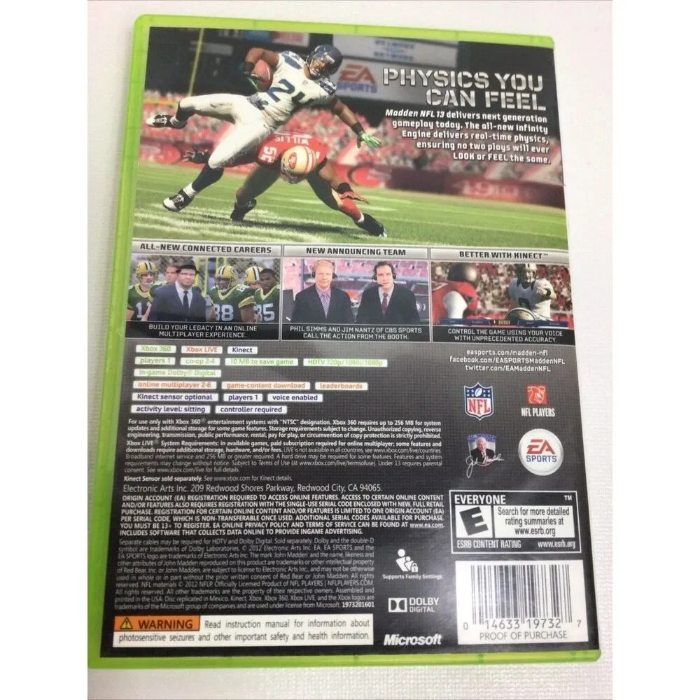 Madden NFL 13 (Xbox 360) TESTED